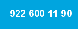 922 600 11 90 922 600 11 90